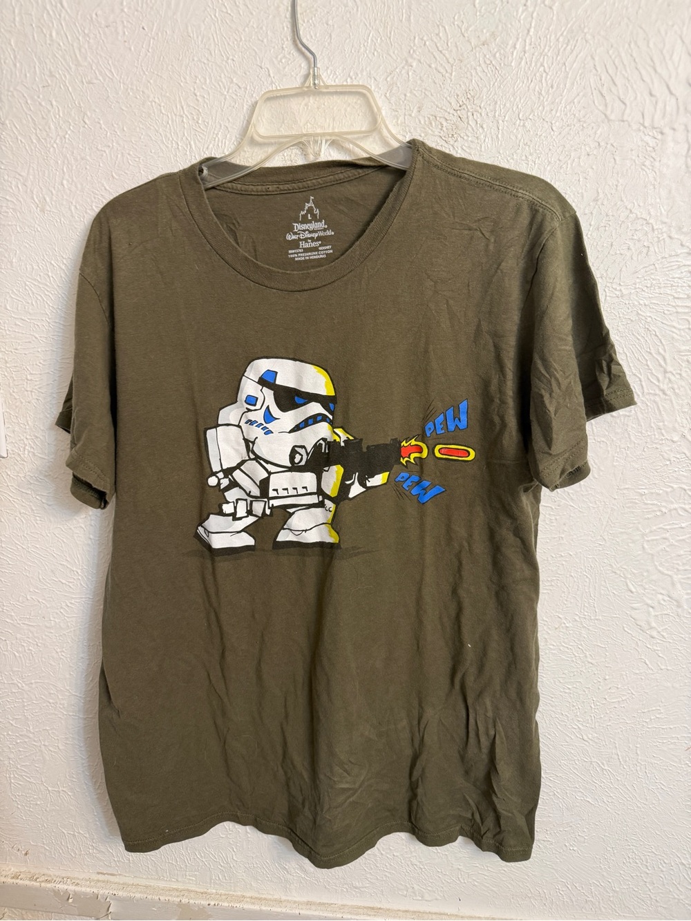 Disney Men’s Olive Stormtrooper Graphic Tee